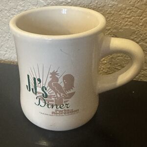 Parks And Rec JJ’s Diner Mug Restaurant Wear Ron Johnson